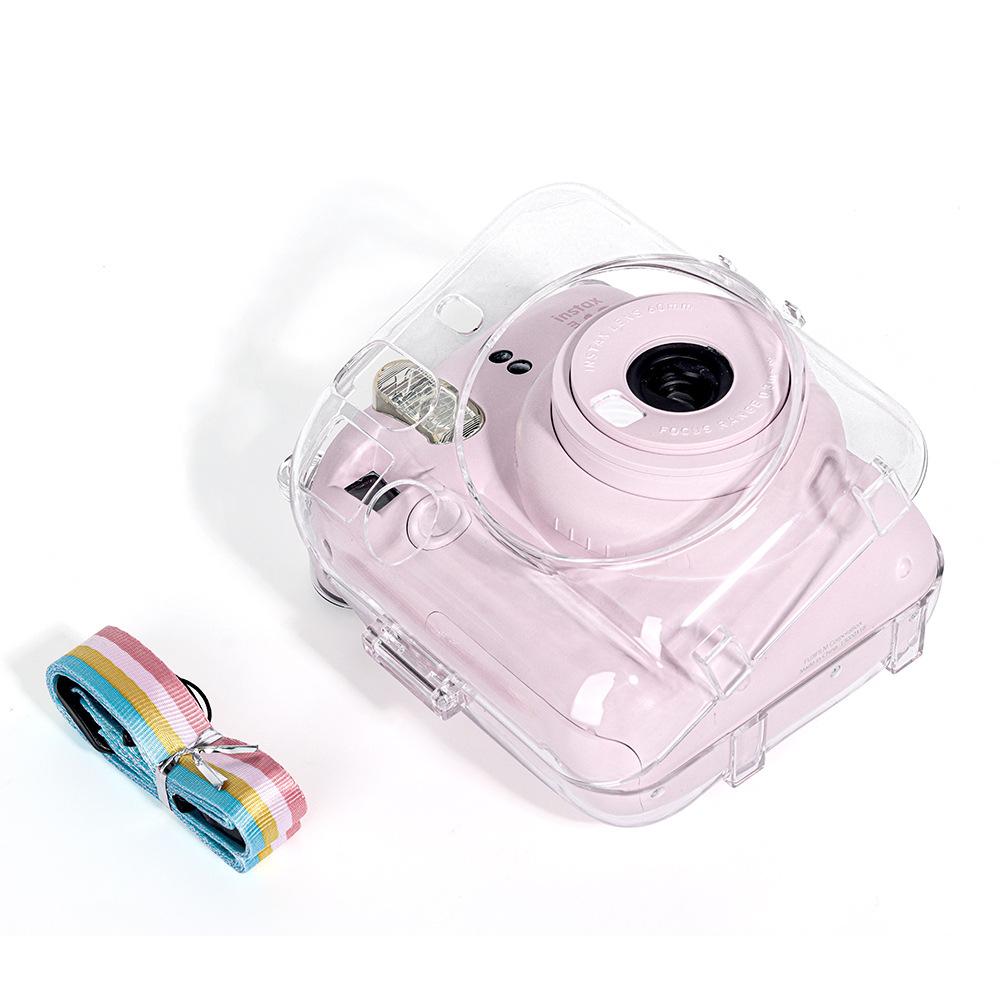 Túi đựng bảo vệ trong suốt pha lê cho máy ảnh lấy liền Instax Mini 12