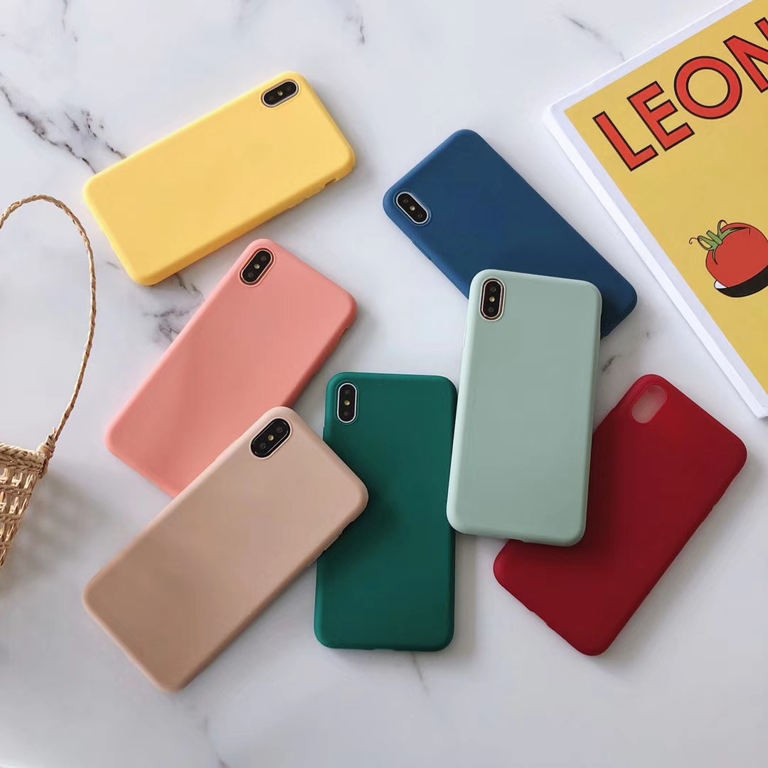 Ốp lưng dành cho Iphone trơn màu không logo
