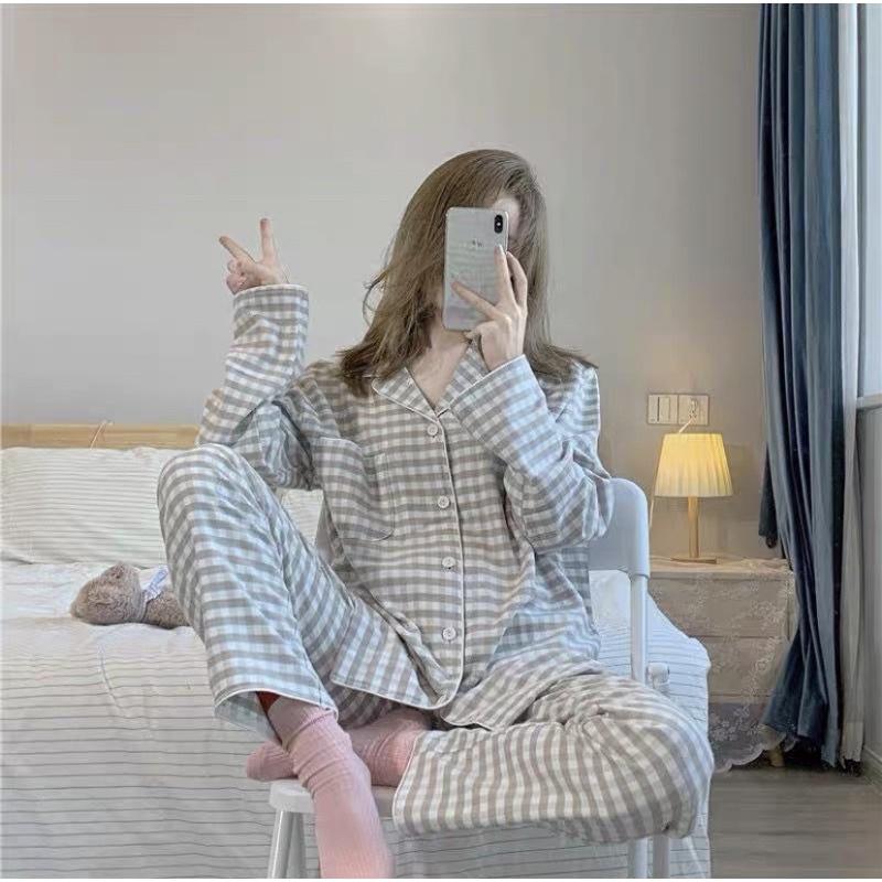 Bộ Mặc Nhà - Bộ Ngủ Pyjama Nữ Dễ Thương Nhiều Mẫu