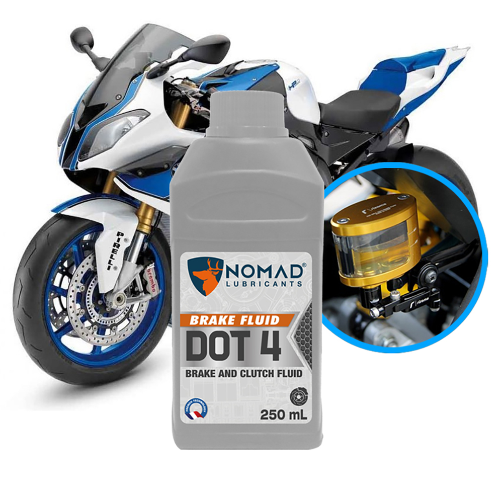 SẢN PHẨM DẦU PHANH NOMAD BRAKE FLUID DOT 4 – DÙNG CHO CẢ PHANH ĐĨA VÀ PHANH TANG TRỐNG