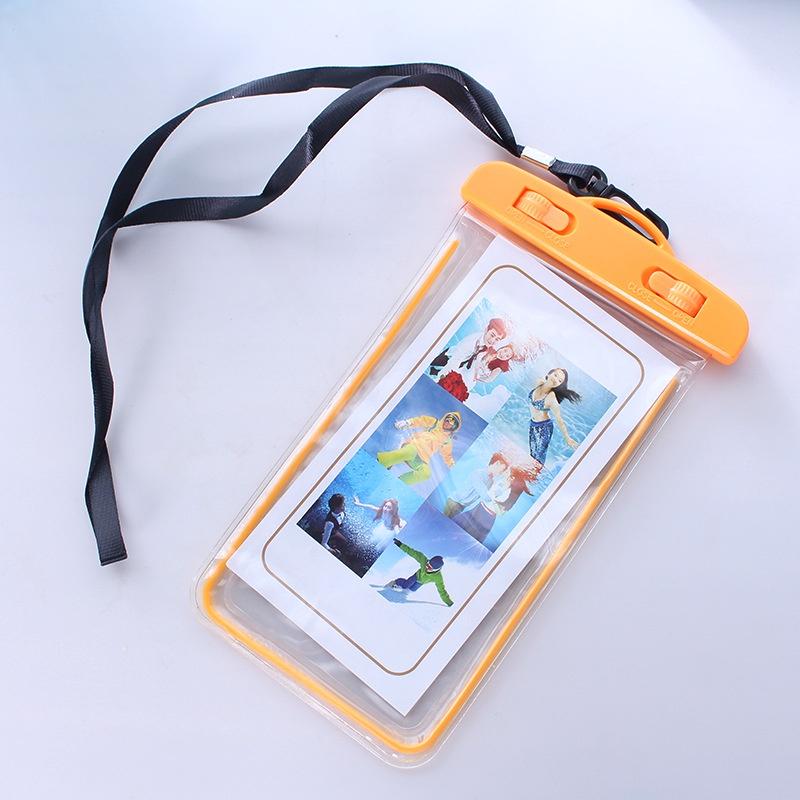 Túi đựng điện thoại di động đi bơi chơi thể thao ngoài trời dạ quang chụp ảnh chống thấm nước
