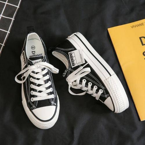 Giày sneaker nữ thể thao thời trang | Giày cv cổ thấp