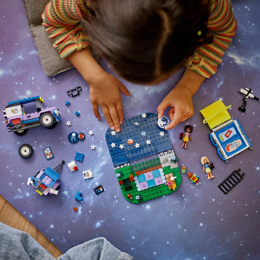 Đồ Chơi Lắp Ráp Xe Cắm Trại Ngắm Trời Sao LEGO FRIENDS 42603 (364 chi tiết)