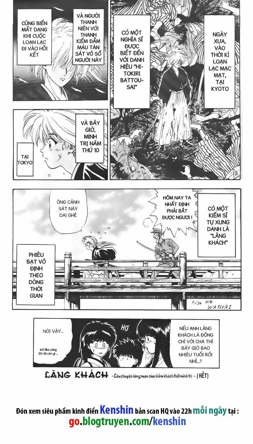 lãng khách kenshin bản nét (2019) chapter 22.5 45