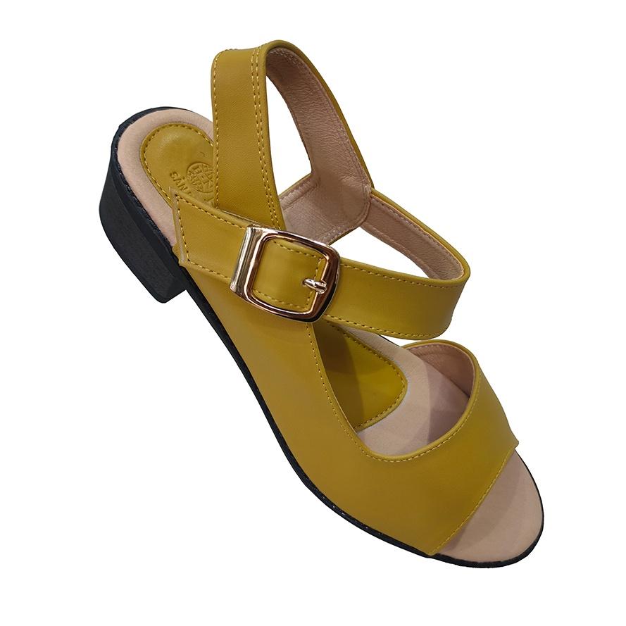 Giày Sandal Nữ Cao Gót HÀ NAM Da Bò Thật Thời Trang Cao Cấp 5cm DNU2133