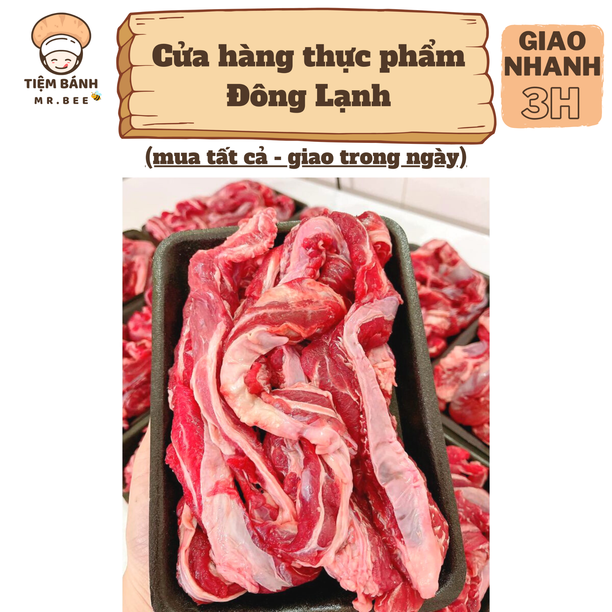 – Dẻ Sườn Bò – 1kg