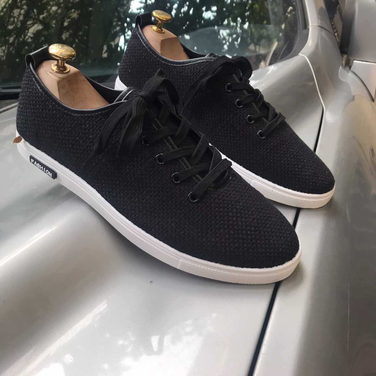 Giày sneaker nam G503 , giày vải kiểu dáng sneaker buộc dây chất liệu sợi dệt lưới cao cấp phong cách độc đáo, cá tính, năng động