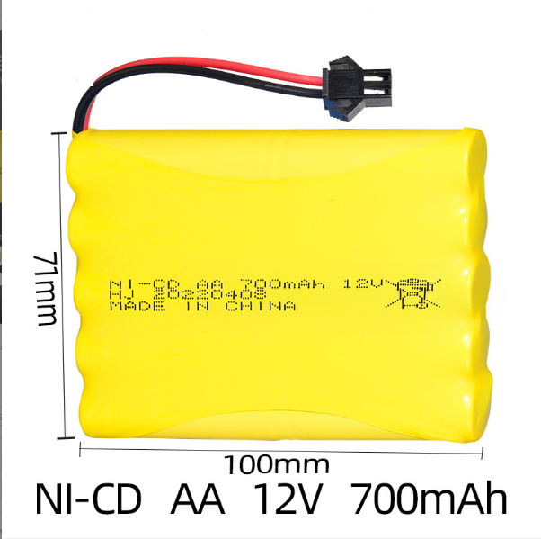 Pin Ni-Cd Loại AA 12v 700mah Xe Điều Khiển Từ Xa - Thiết Bị Điện Gia Dụng Hàng Mới 100%