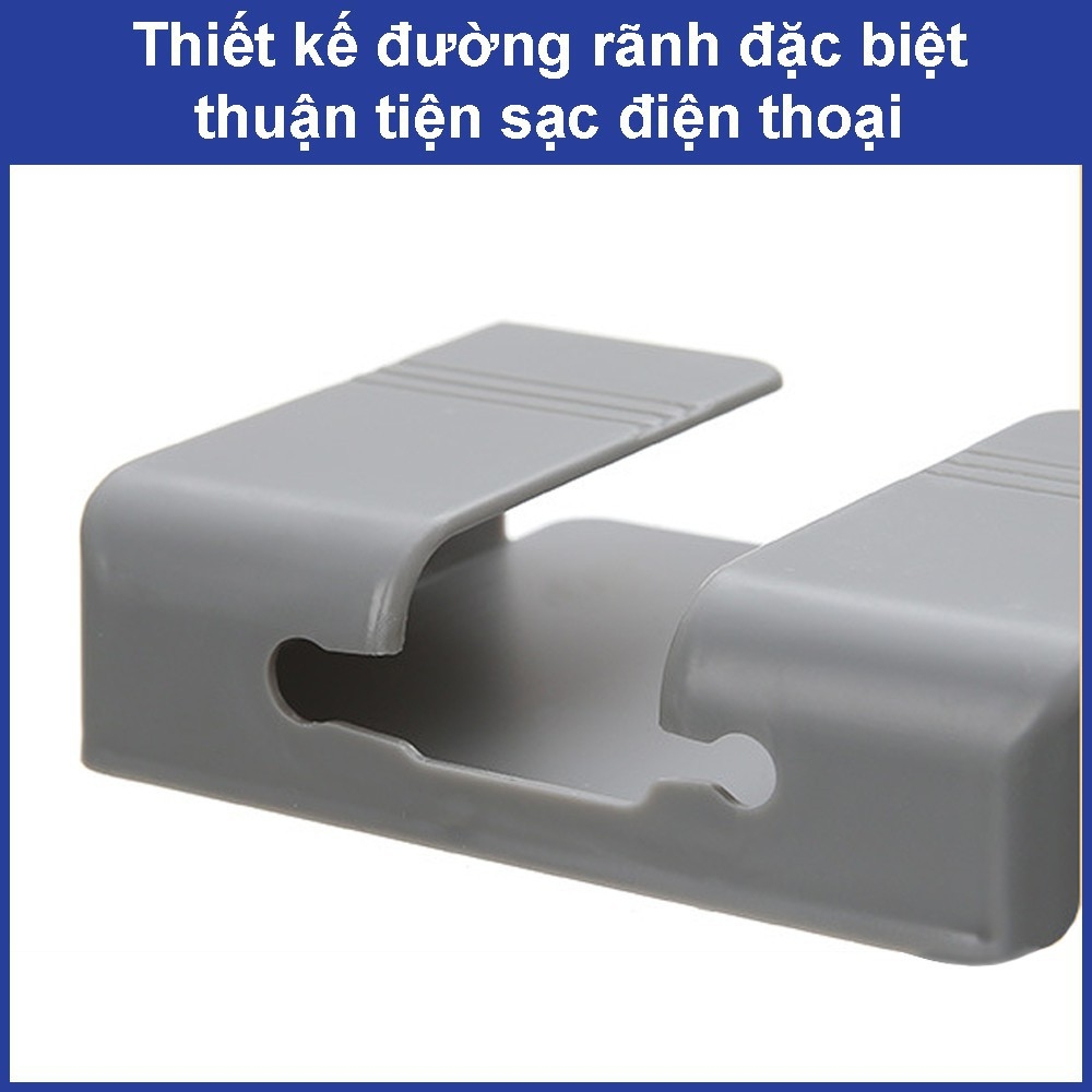 Kệ Dán Tường Đa Năng Giá Để Điện Thoại Điều Khiển Remote Khay Dán Tường Tiện Lợi- Khay Đựng Đa Năng Dán Tường không khoan đục Hàng chính hãng