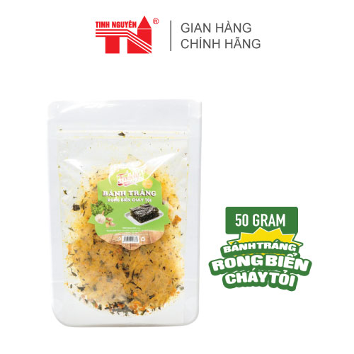Bánh Tráng Trộn Rong Biển Cháy Tỏi Fadely