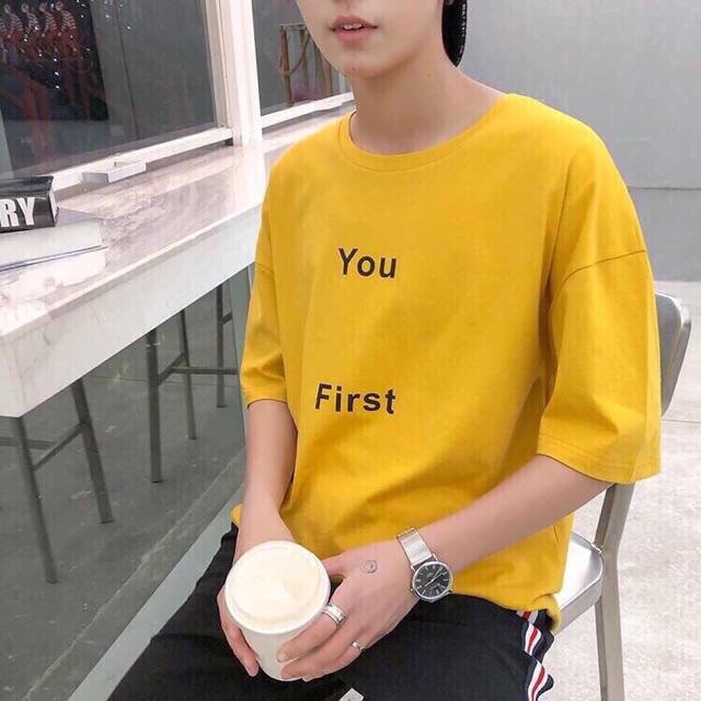 Áo thun nữ tay lỡ form rộng