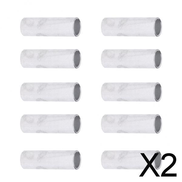 2x10 Pieces Sturdy Inline Skate Roller Skating Wheels Spacers for 8mm Bearings