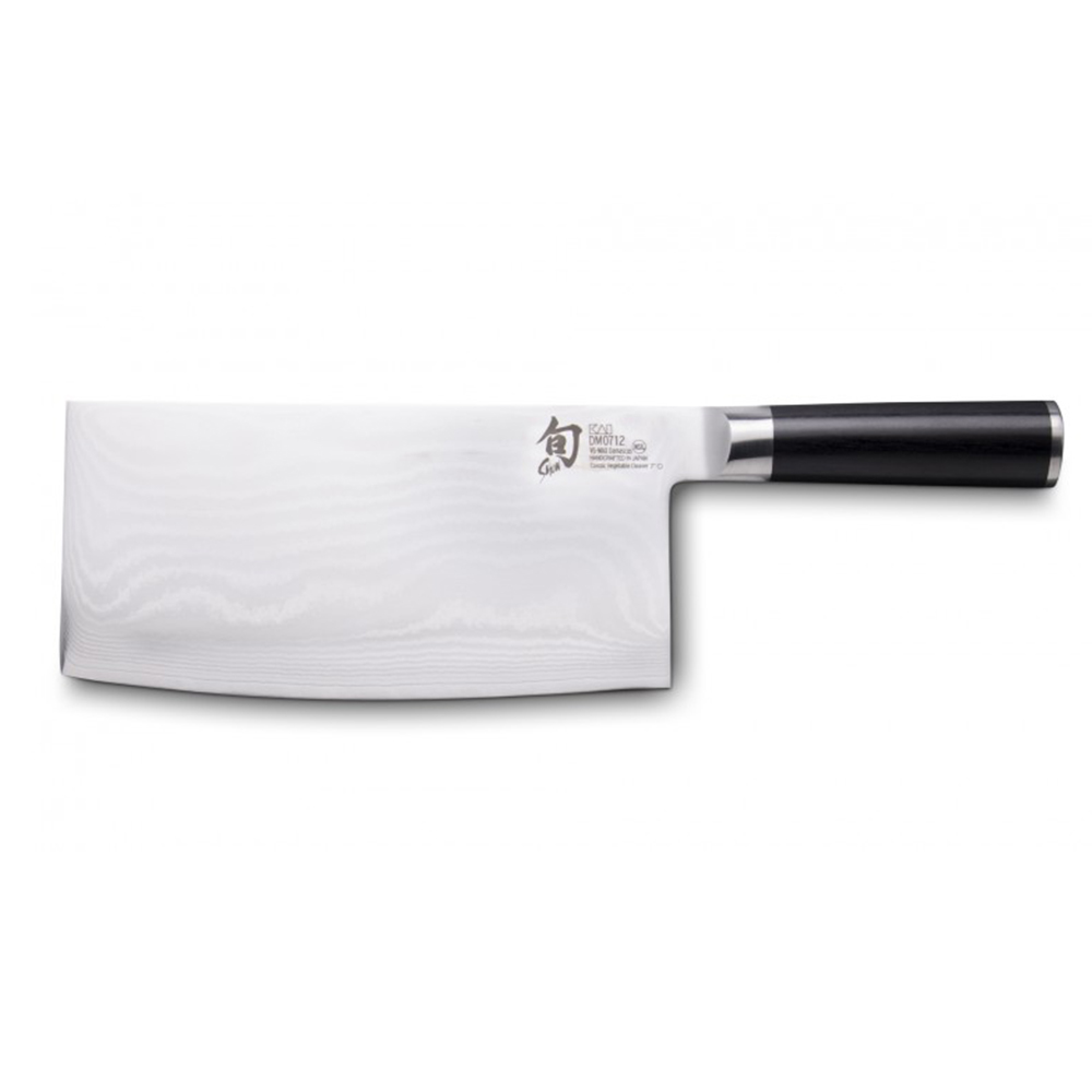 Dao bếp Nhật cao cấp Shun Classic Vegetable Cleaver - Dao thái rau củ thép Damascuss 33 lớp DM0712 (180mm)