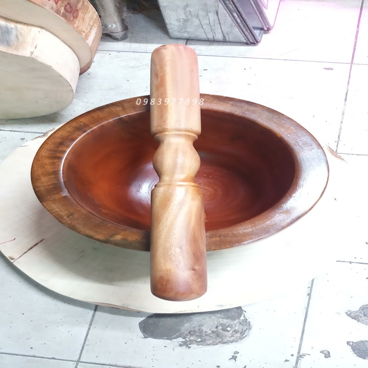 COMBO BỘ CỐI GỖ VÀ CHÀI GỖ SIÊU ĐẠI.