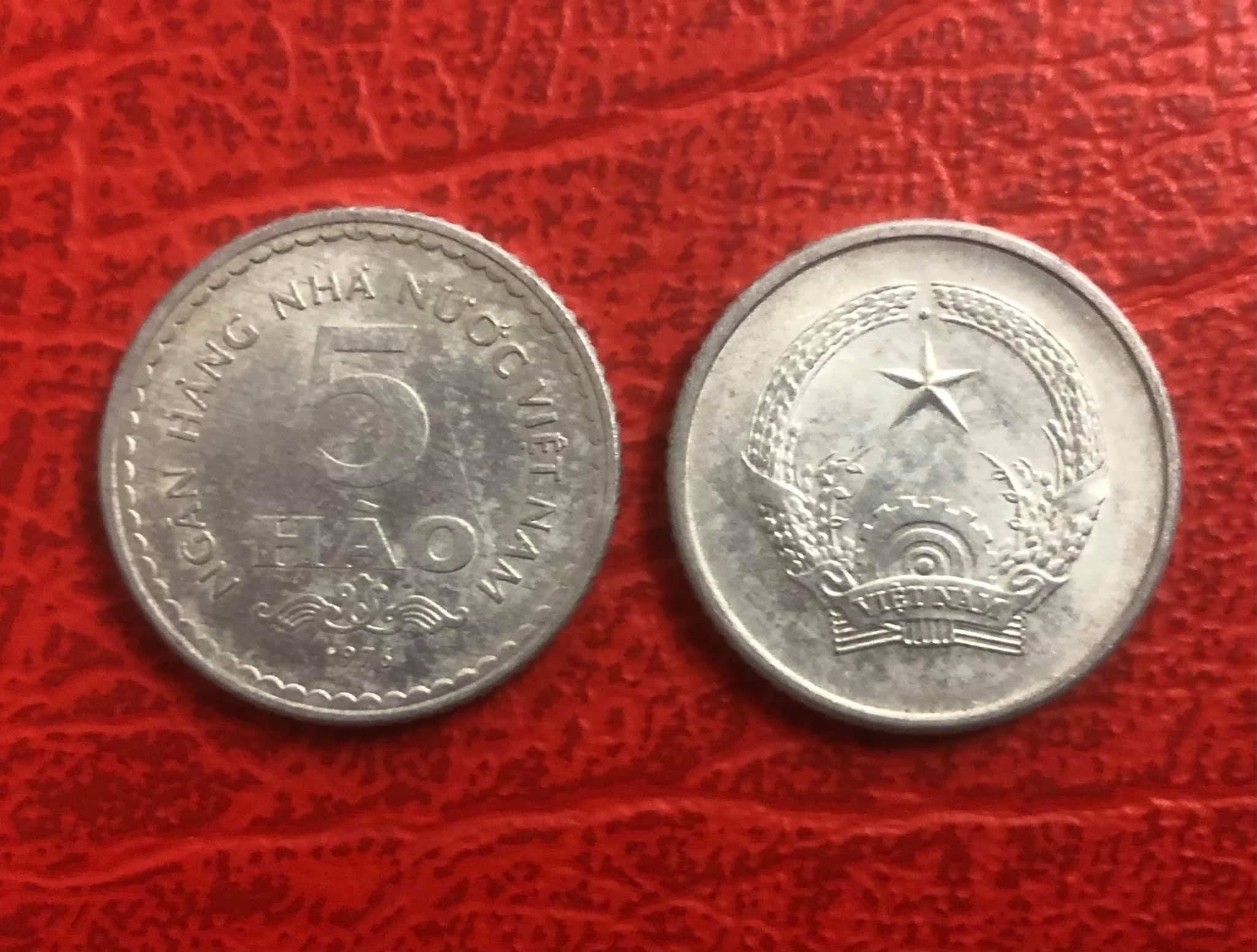 Đồng xu 5 hào 1976, đồng xu trong bộ đầu tiên sau giải phóng