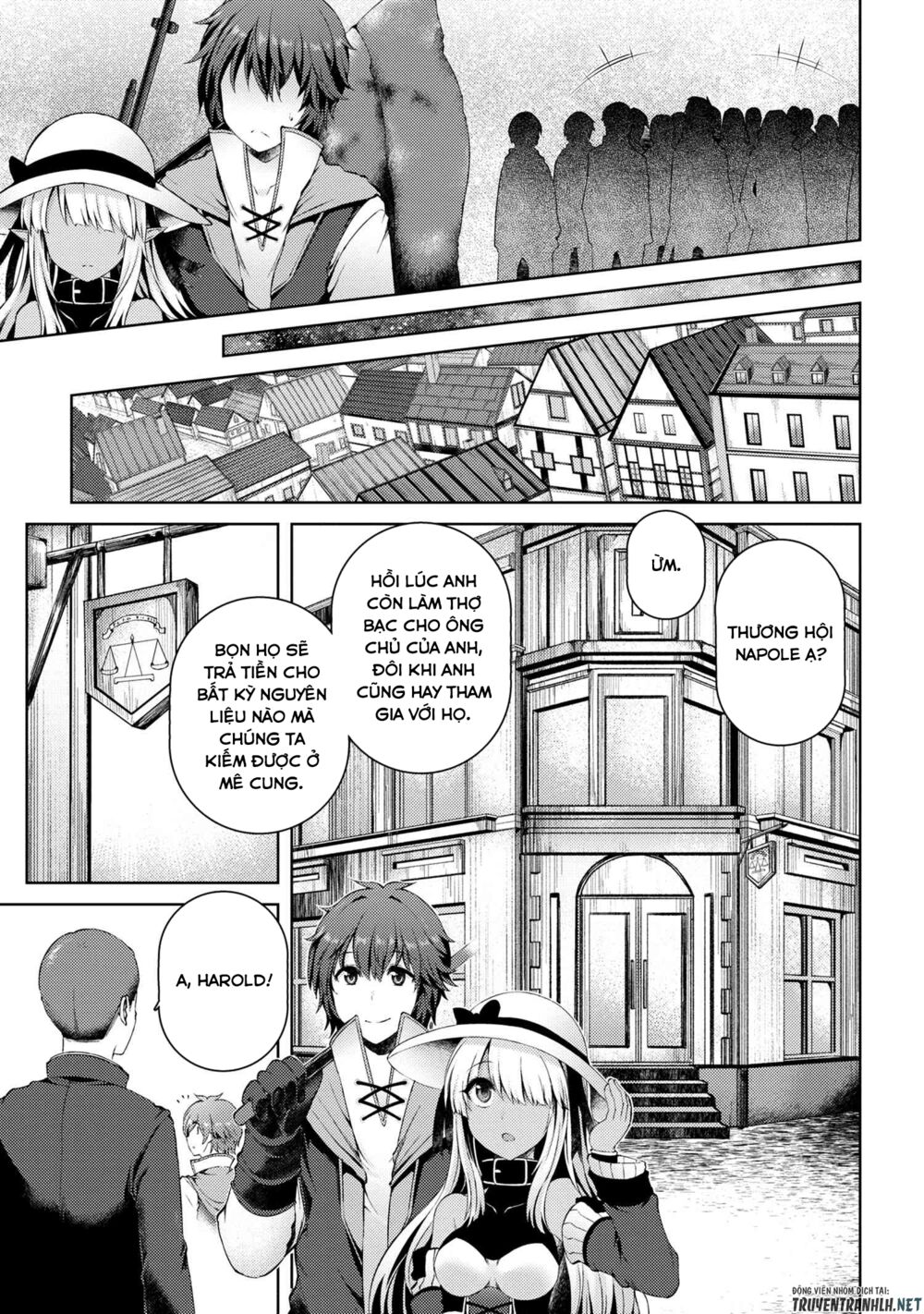 ngôi nhà của tôi đã bị đốt cháy, thế thì tại sao tôi không dùng hết số tiền còn lại để mua nô lệ dark elf? chapter 4 22