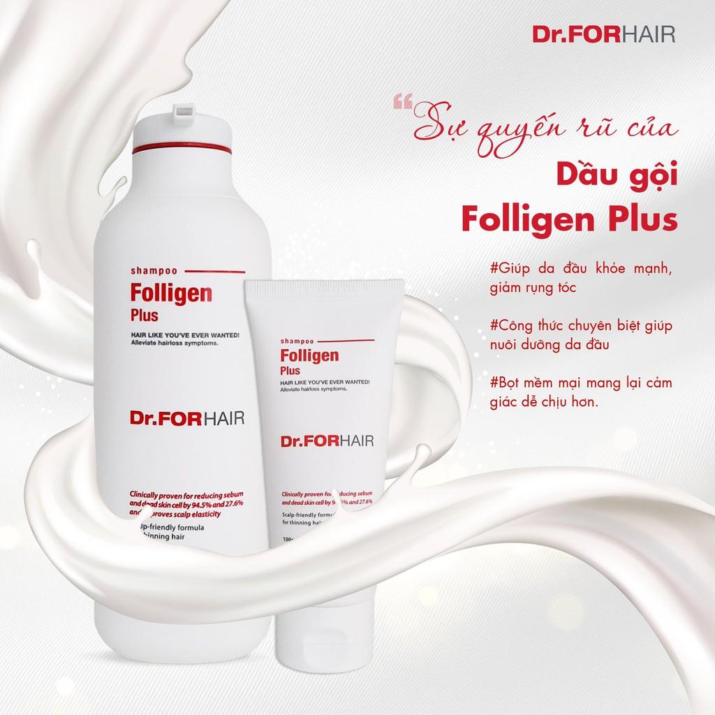 Bộ Dầu Gội, Serum Giảm Rụng Tóc Dr.FORHAIR Hỗ Trợ Mọc Tóc Nhanh Chóng