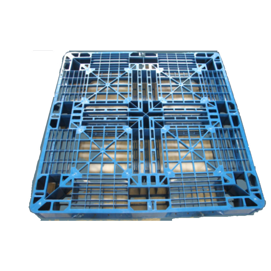 Pallet Nhựa Khôi Việt 1100x1100x120 màu xanh