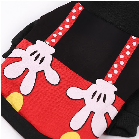 ÁO HOODIE CHO CHÓ MÈO HÌNH CHUỘT MICKEY- SP000554