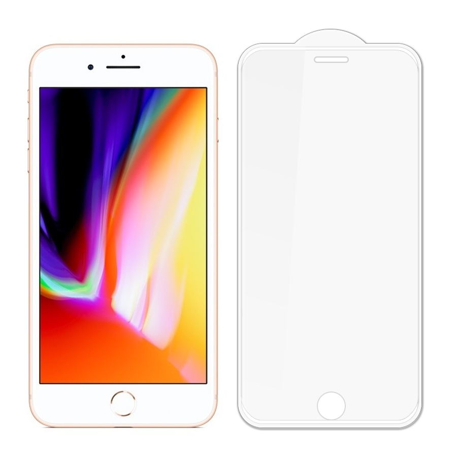 Miếng Dán Kính Cường Lực Không Viền Dành Cho iPhone 6/ 7/ 8/ 6 PLUS/ 7 PLUS/ 8 PLUS - Hàng Chính Hãng