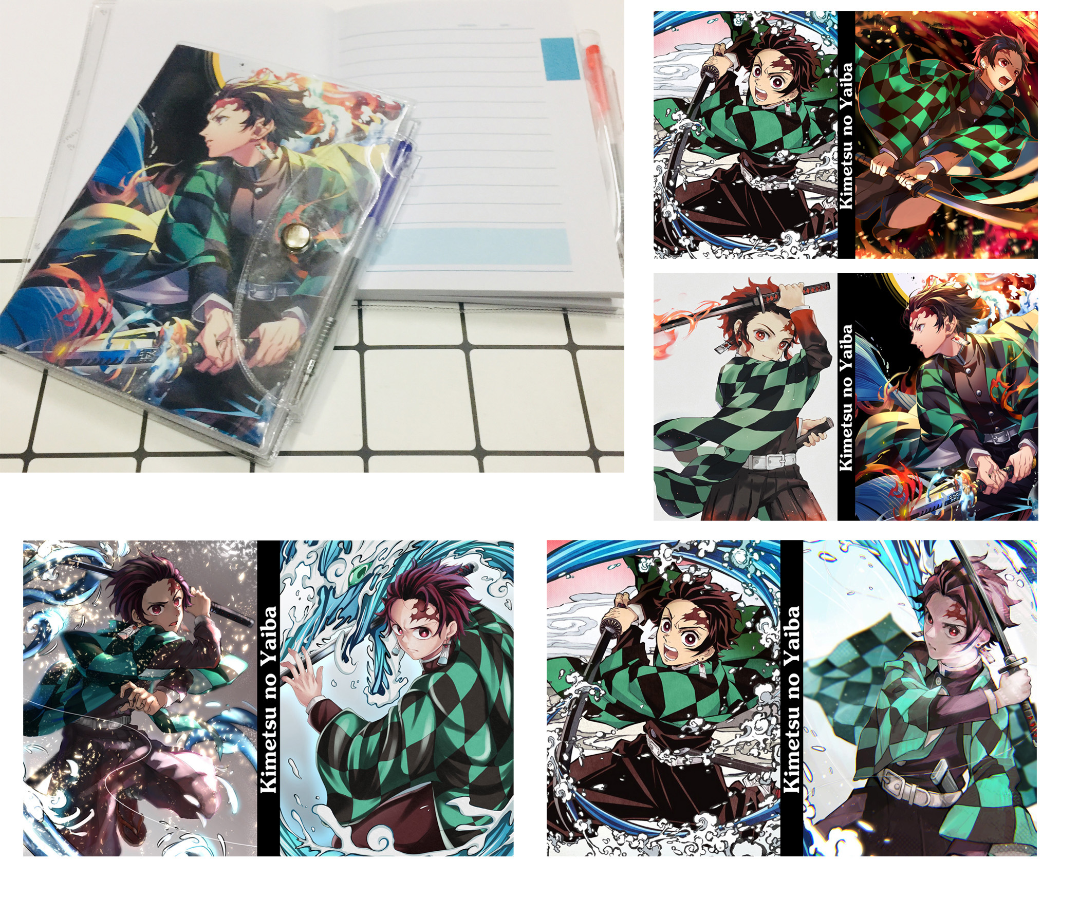 SỔ TAY NHỎ KÈM BÚT Kimetsu no Yaiba