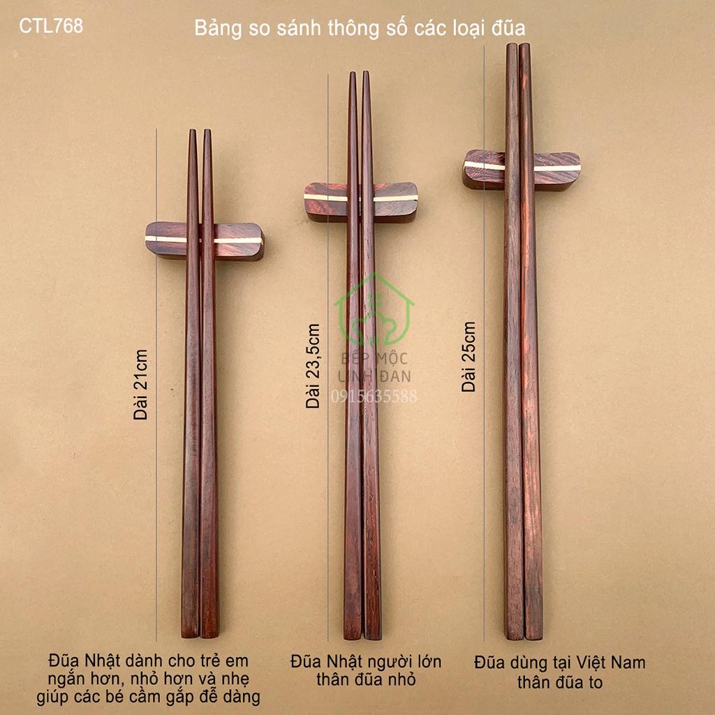 Đũa Gỗ Trắc Xuất Nhật Dành Cho Trẻ Em HAHANCO