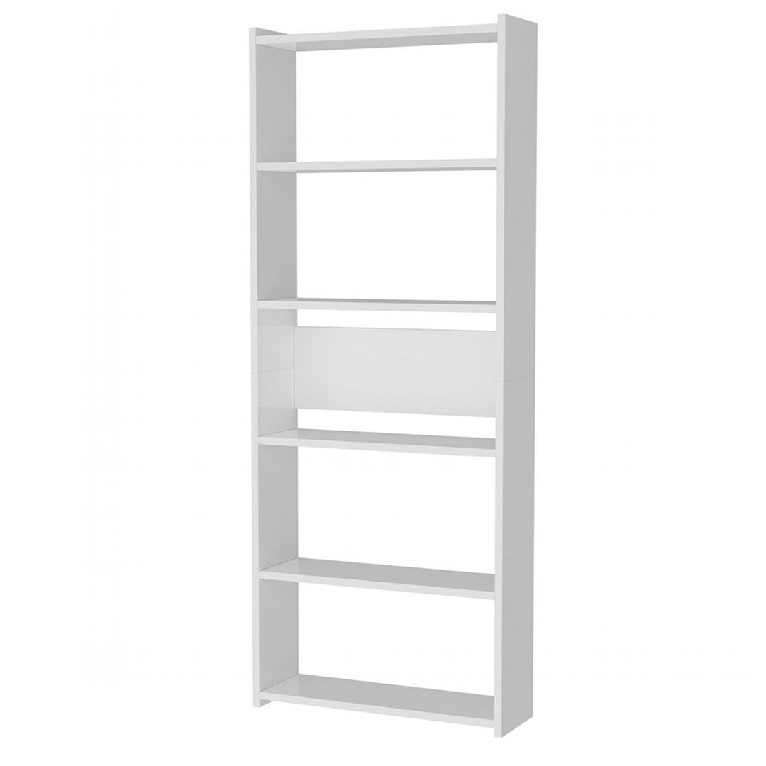 Kệ sách, kệ trang trí gỗ hiện đại SMLIFE Bacelos | Gỗ MDF dày 17mm chống ẩm | D60xR25xC160cm