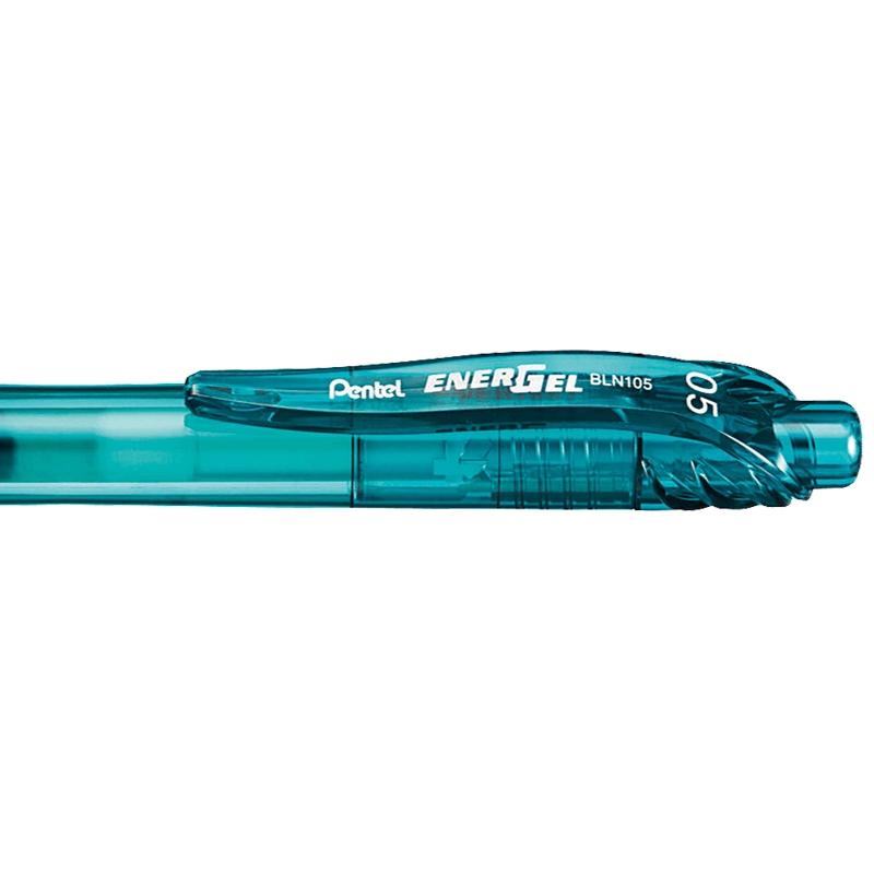 Bút Bi Gel EnerGel 0.5 mm - Pentel BLN105-S3 - Mực Turquoise