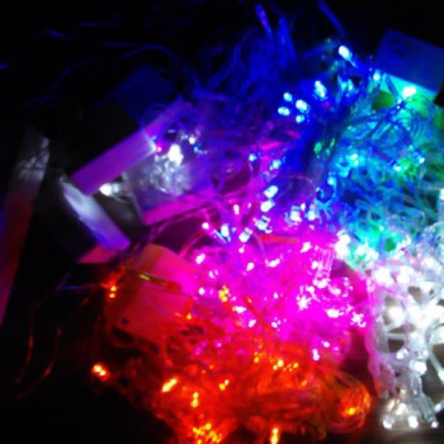 Dây đèn led chớp nháy,đèn fairy đủ màu,dây đèn trang trí