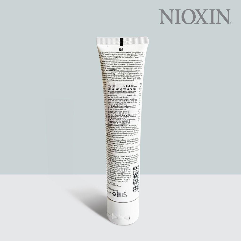 Dầu Hấp Tóc Nioxin 3D Bảo Vệ Tóc Và Da Đầu, Giúp Tóc Vào Nếp Mềm Mượt Intensive Deep Protect Density Mask 150ml/500ml