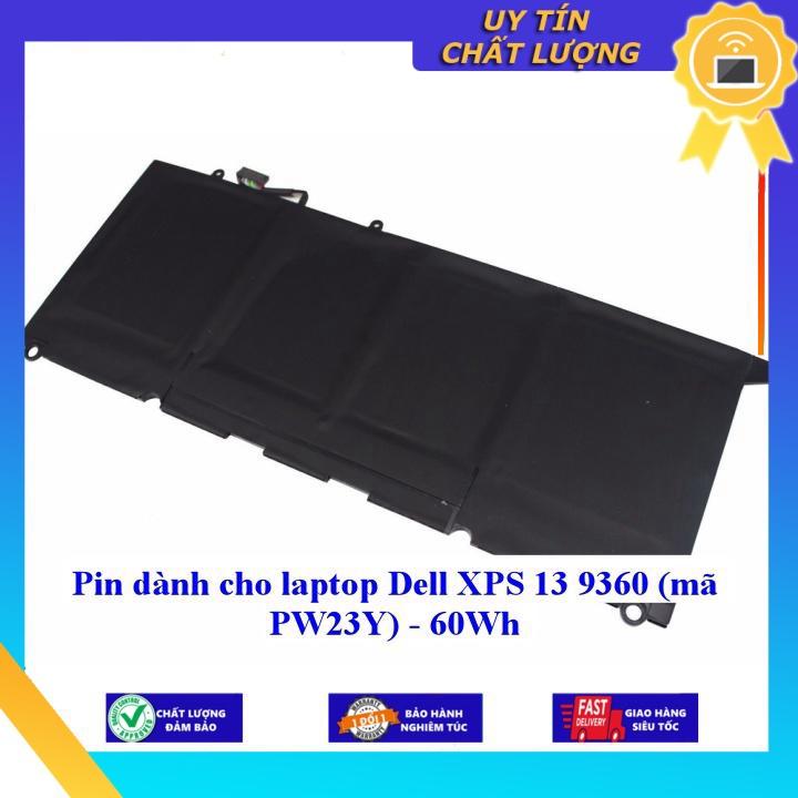 Pin dùng cho laptop Dell XPS 13 9360 60Wh PW23Y - Hàng Nhập Khẩu New Seal