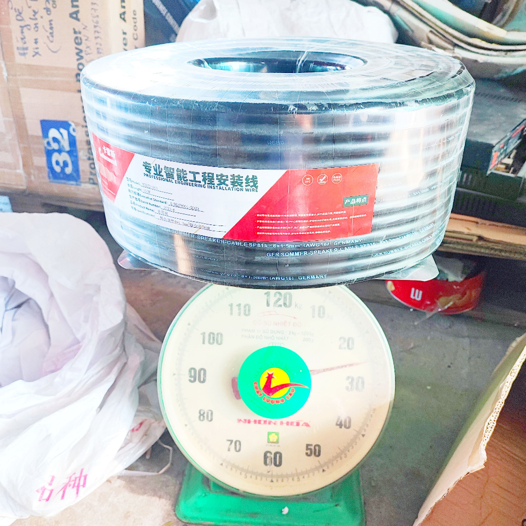 Xả kho lấy tương tác ... dây loa SOMMER 4 lõi 1,5mm