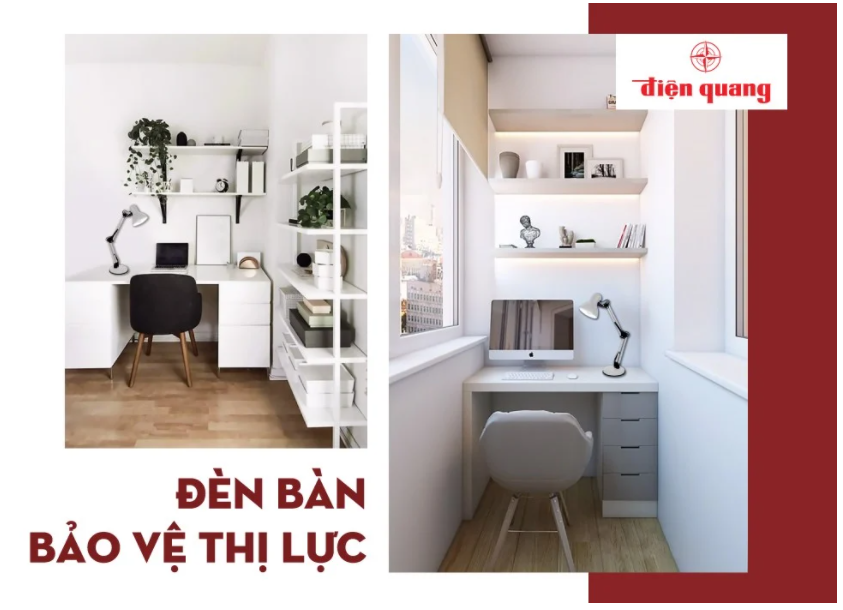 Đèn bàn bảo vệ thị lực Điện Quang DKL14