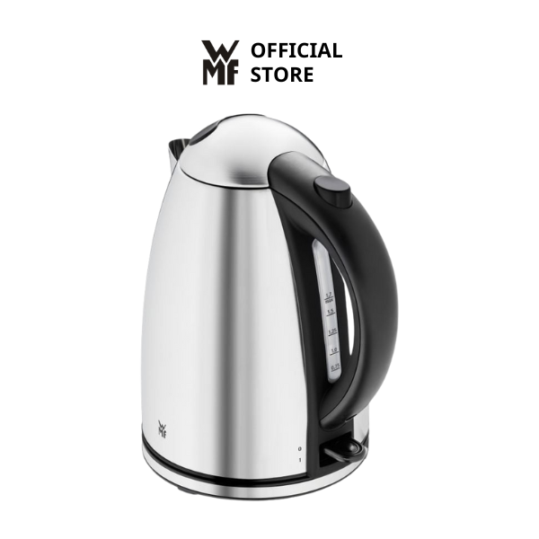 Ấm Siêu Tốc WMF STELIO Kettle 1.7L Hàng Chính Hãng, Công suất 2400W, Tự Ngắt Khi Sôi, Có Khóa An Toàn - 0413020012
