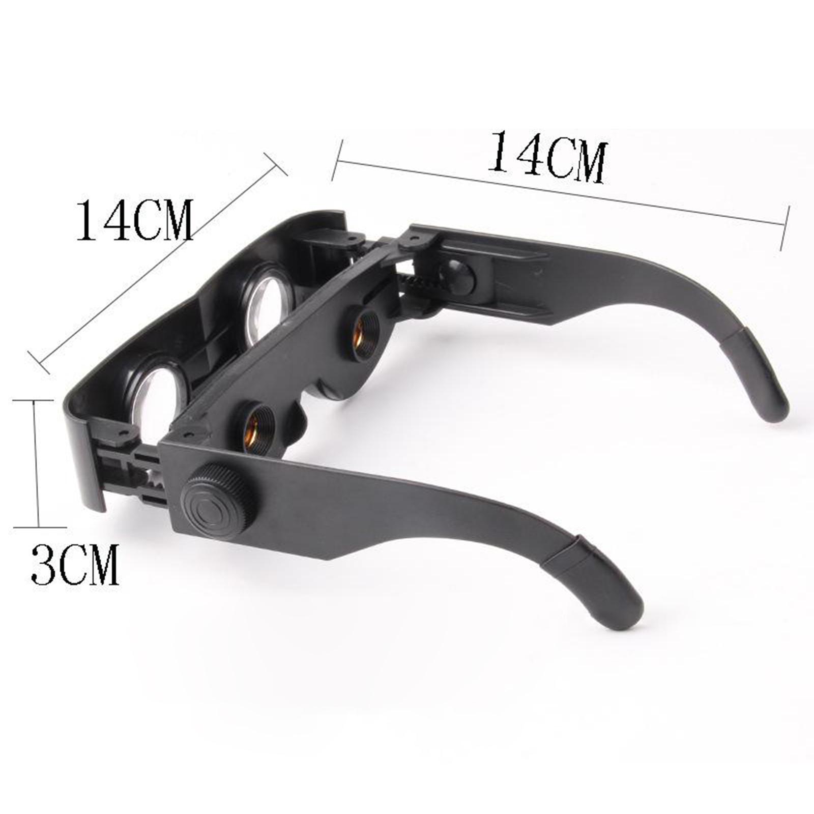 Portable Fishing Telescope Glasses Binoculars Magnifier Adjustable Eyewear