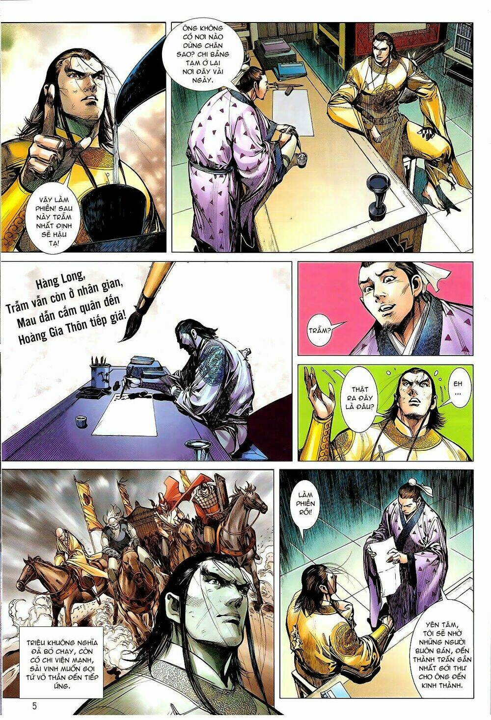 thiết tướng tung hoành (cựu tác) chapter 129 5