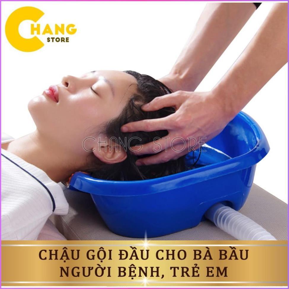 Chậu Gội Đầu Tại Giường, Tại Nhà, Thau Gội Đầu Chất Liệu Nhựa Cao Câp Siêu Bền