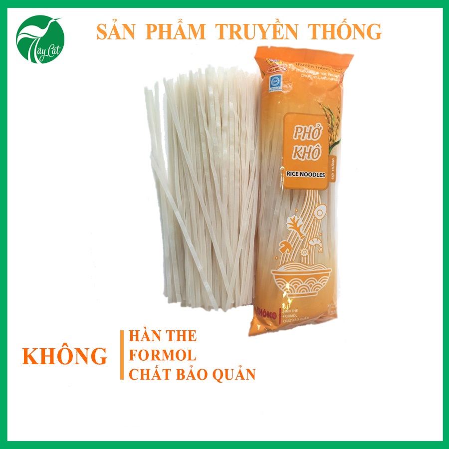 Phở khô sợi thẳng HOÀ HƯNG Sa Đéc 300g - sản phẩm truyền thống làng nghề Sa Đéc