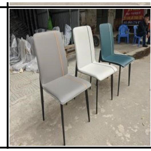 Ghế Ăn Nhập Khẩu Nguyên Chiếc, Ghế Ăn Đệm Bọc Da Pu Cao Cấp Cho Không Gian Nhà Bạn Thêm Sang Trọng - Tổng Kho Nội Thất T
