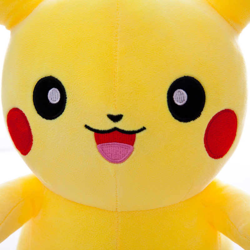 Gấu bông Pikachu ngồi vui vẻ siêu mềm siêu cute cho bé yêu (20cm---&gt;40cm) hàng việt nam cao cấp, an toàn cho trẻ nhỏ