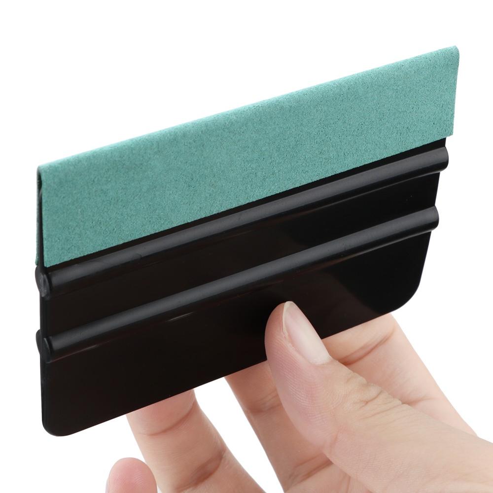 Set 3 dụng cụ dán đề can vinyl sợi carbon không trầy xước cho xe hơi