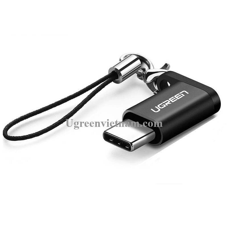 Đầu chuyển đổi Micro USB sang USB type C có hỗ trợ OTG UGREEN US278 50551 - hàng chính hãng