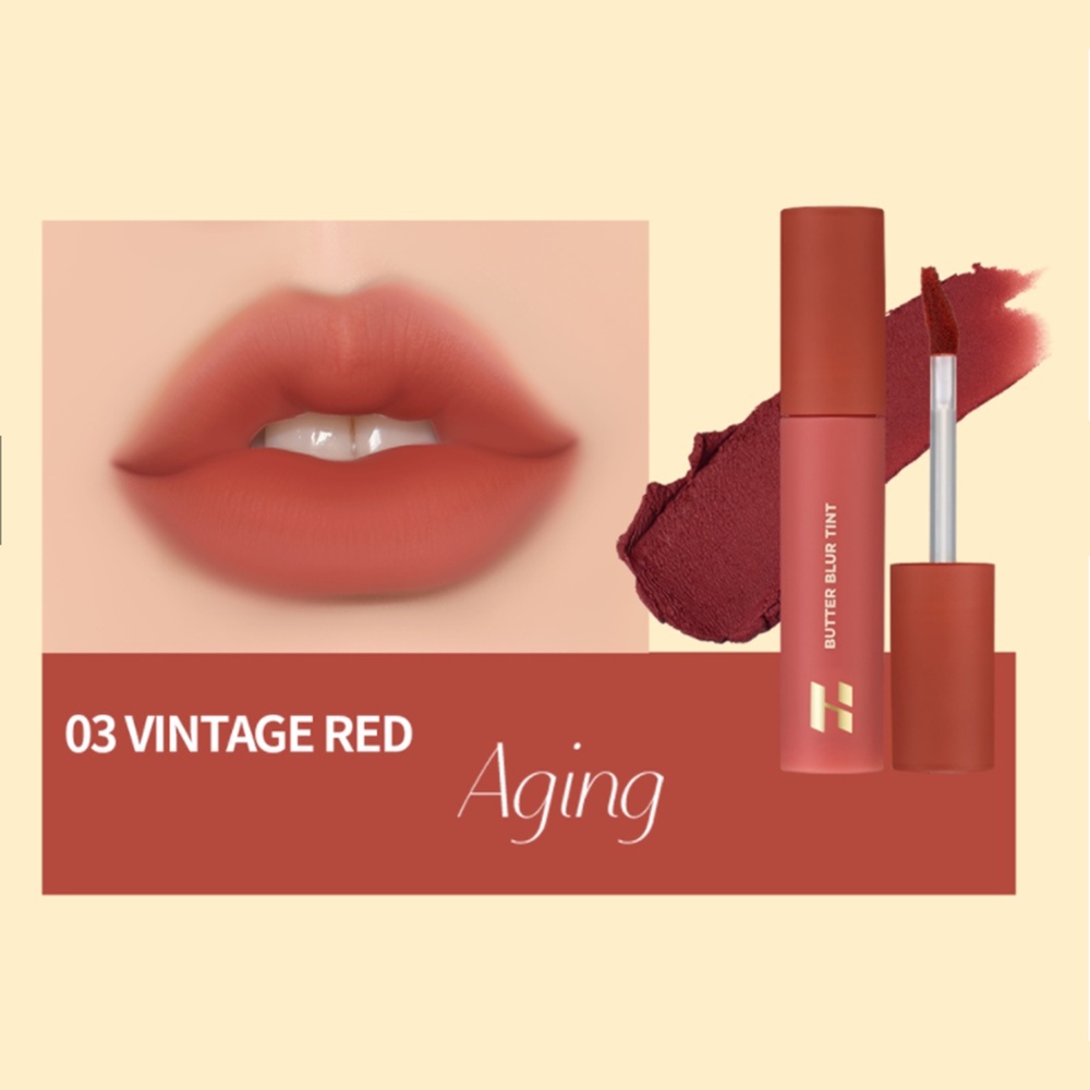 Son kem lì mờ vân môi Holika Holika Butter Blur Tint 4g