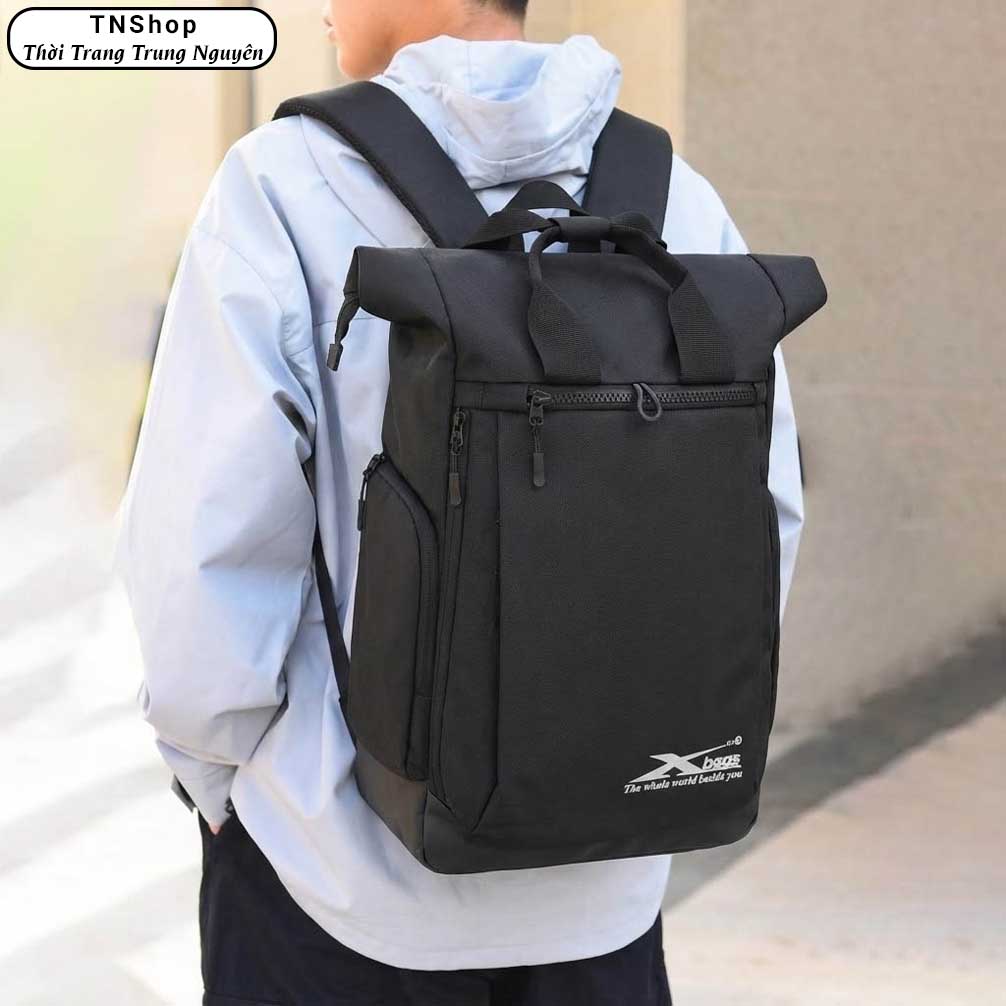 Balo Du Lịch Xbags Secret XB1201 - Balo Laptop Chống Thấm Nước, Nhiều Ngăn Tiện Lợi, Thiết Kế Gọn Nhẹ, Đựng Đồ Rộng Rãi