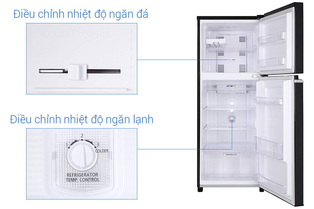 Tủ lạnh Inverter Panasonic NR-BA229PKVN - Hàng chính hãng - Giao HCM và 1 số tỉnh thành