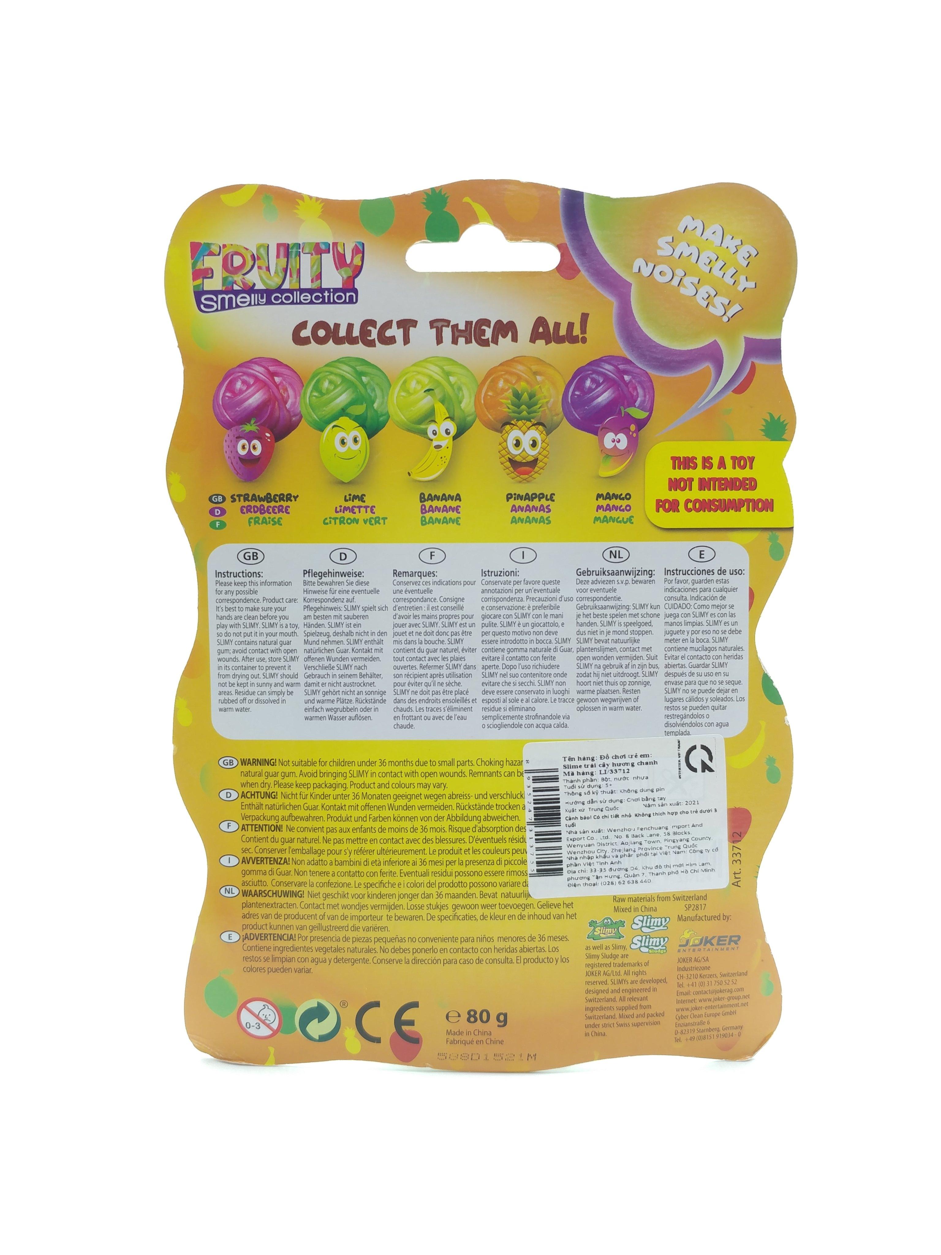 Slime Trái Cây Hương Chanh Slimy LI-33712