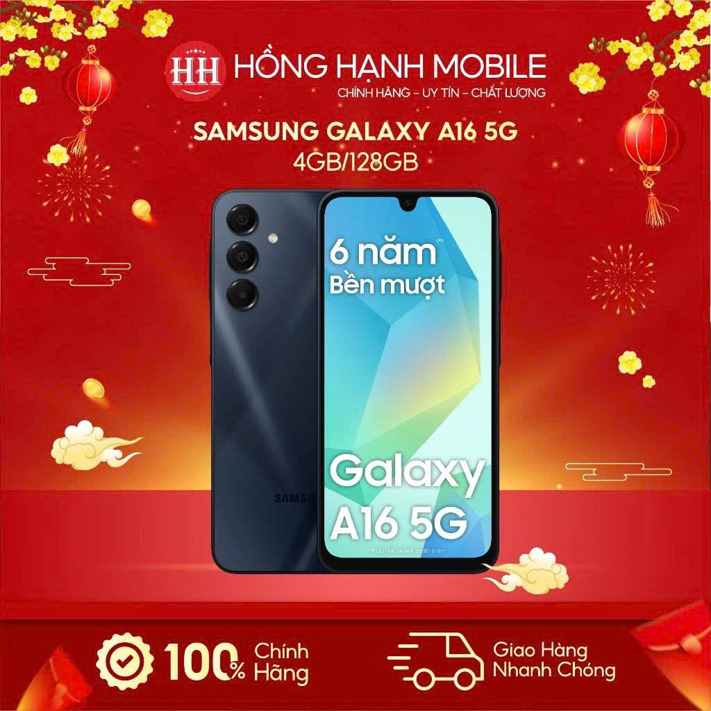 Điện Thoại Samsung Galaxy A16 5G 4GB/128GB - Hàng Chính Hãng