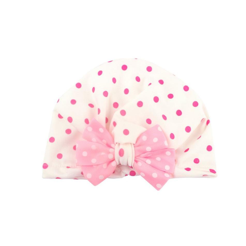 Mũ turban đáng yêu bé gái