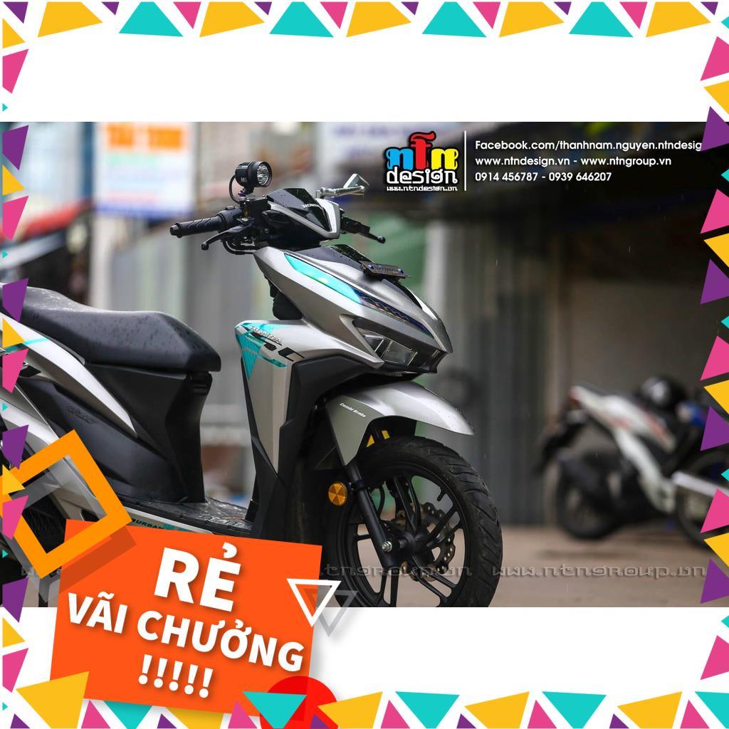 Tem Rời Vario Mẫu Malay Bạc Xanh