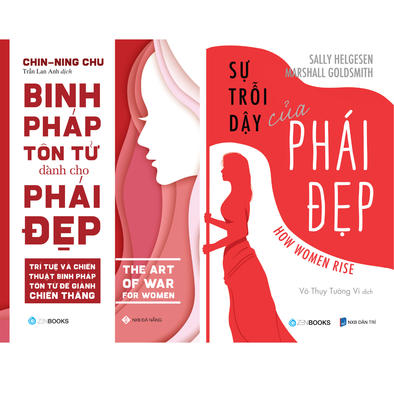 Combo 2 Cuốn Binh Pháp Tôn Tử Dành Cho Phái Đẹp + Sự Trỗi Dậy Của Phái Đẹp